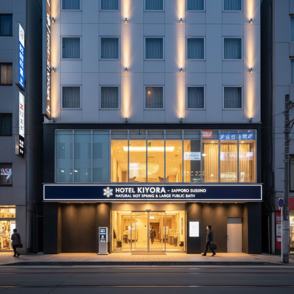 宿泊：札幌市内ホテル