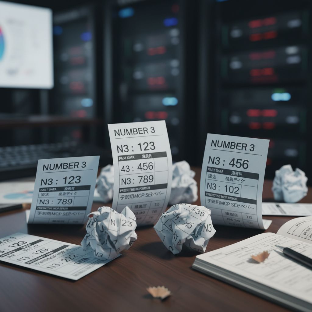 1. 宝くじNumbers3予想をMCPサーバー化してみた